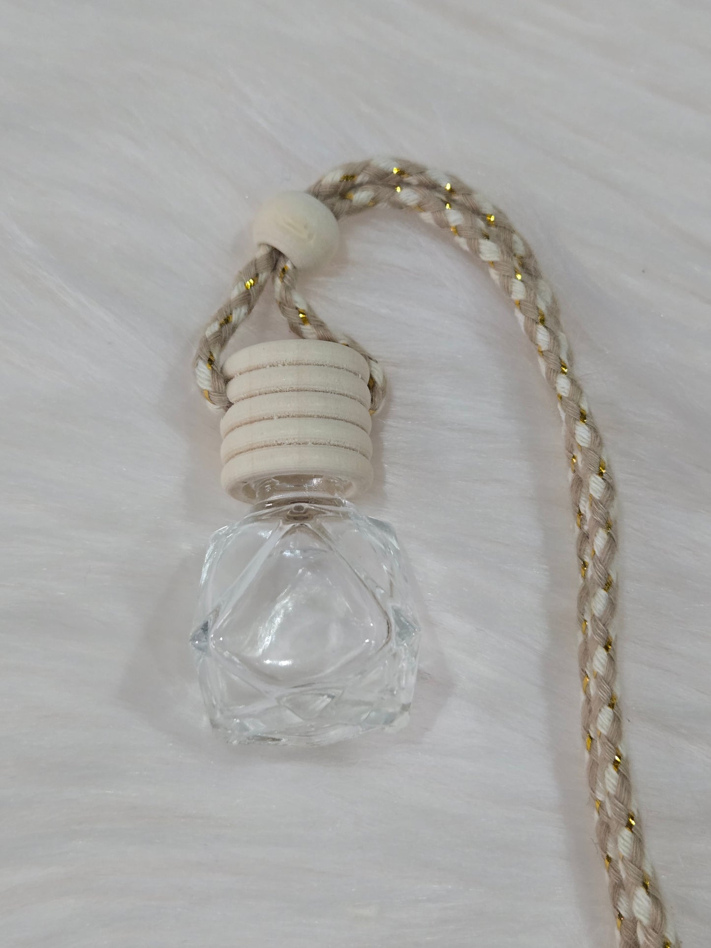 Diffuseur de voiture diamant transparent à suspendre