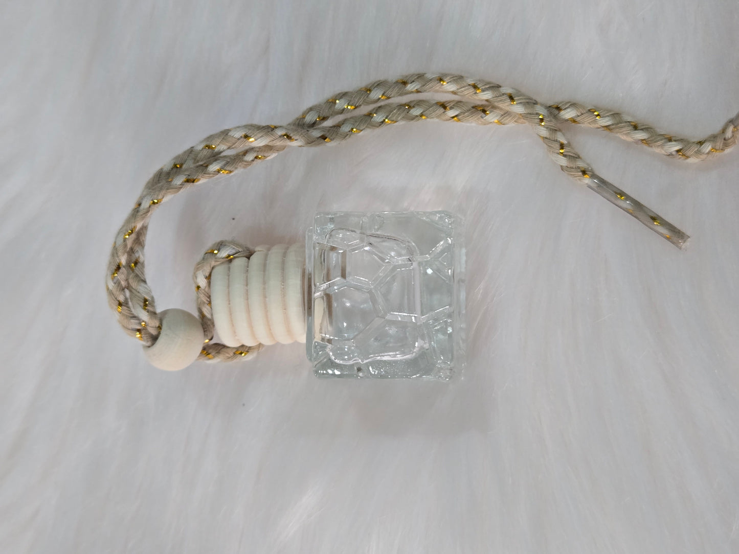 Diffuseur de voiture carré craquelé à suspendre