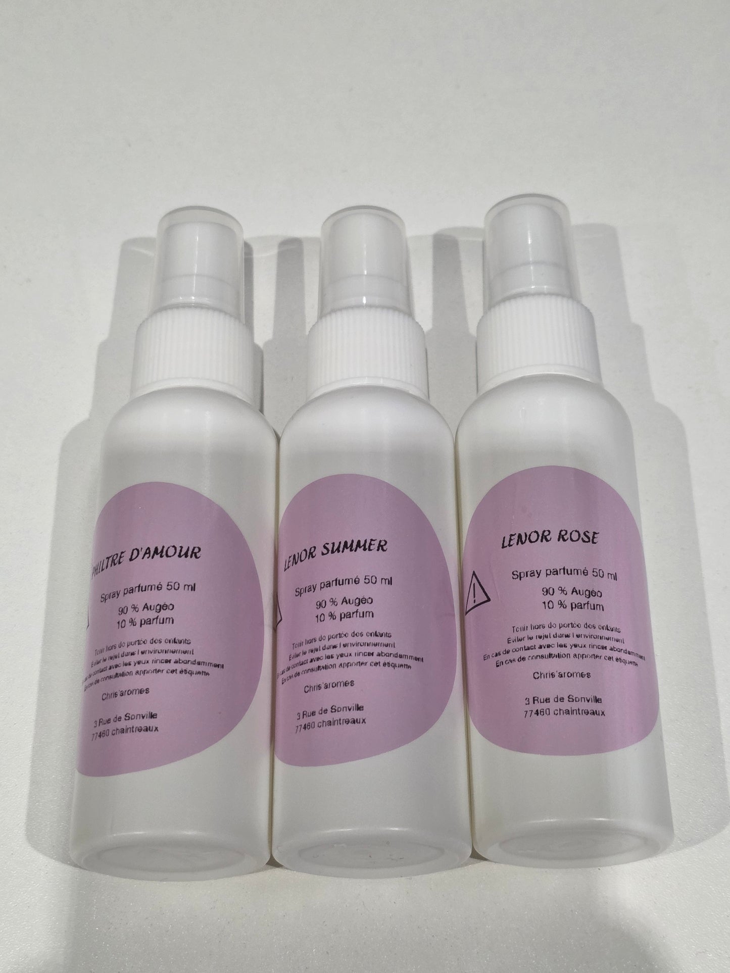 Sprays en éditions limitées