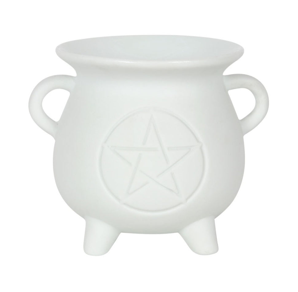 Brûleur pentagramme blanc