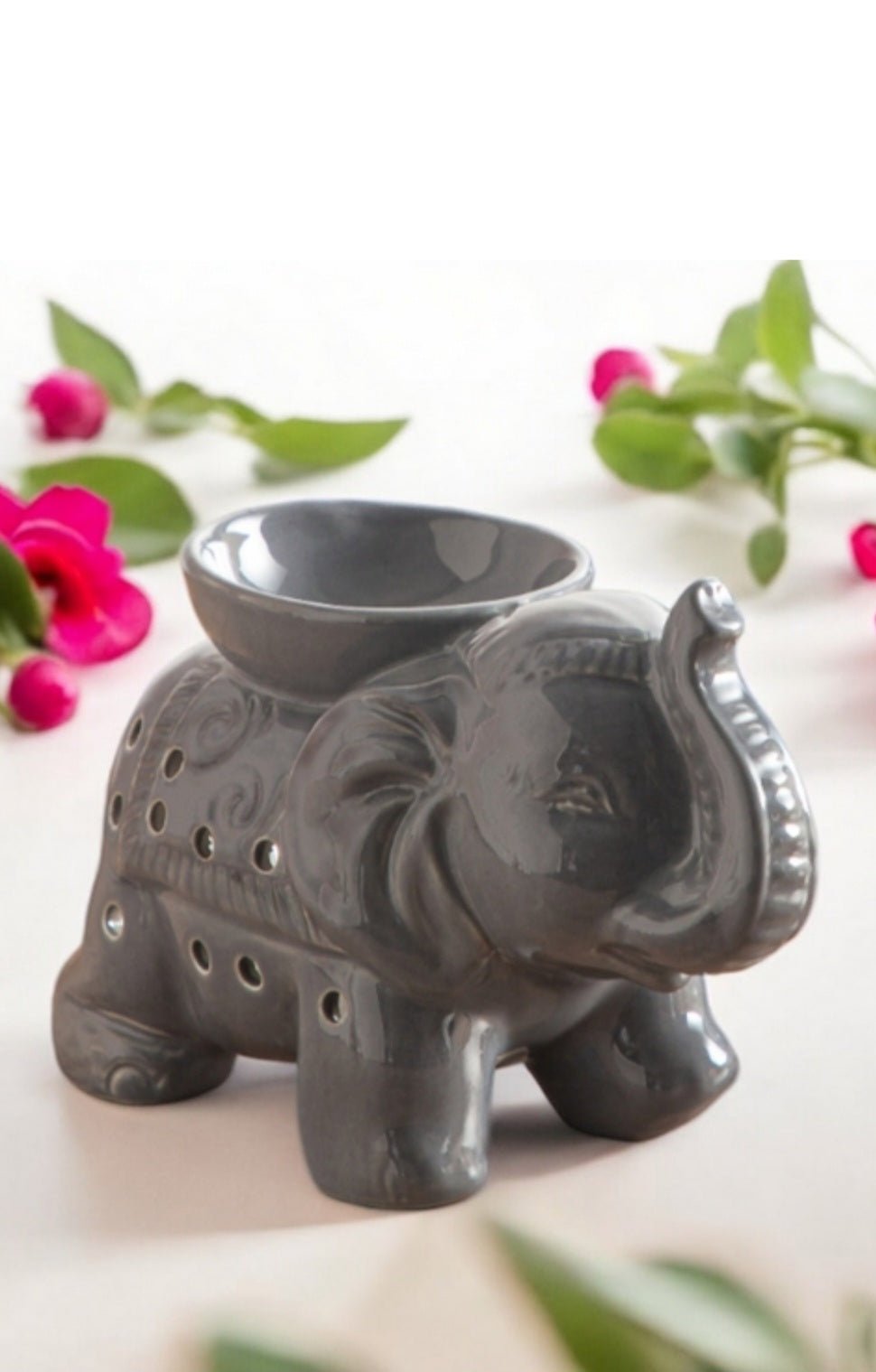 Brûle parfum éléphant gris