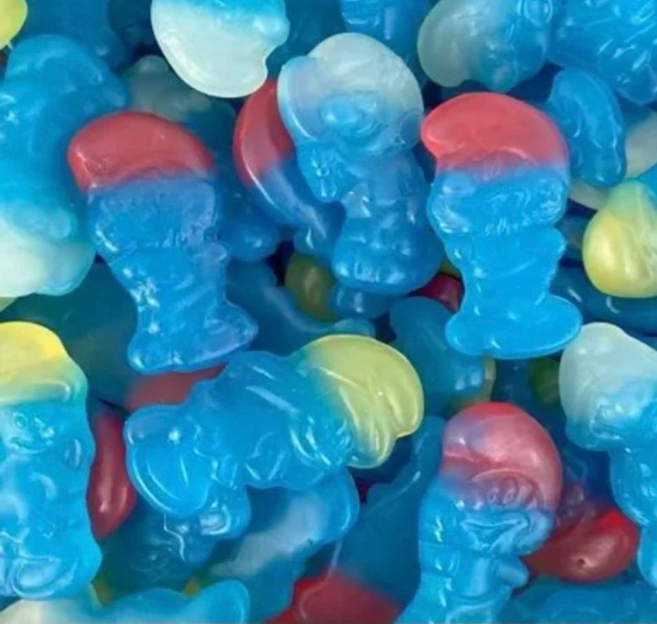 Bonbons bleu (dupe de Schtroumpf)