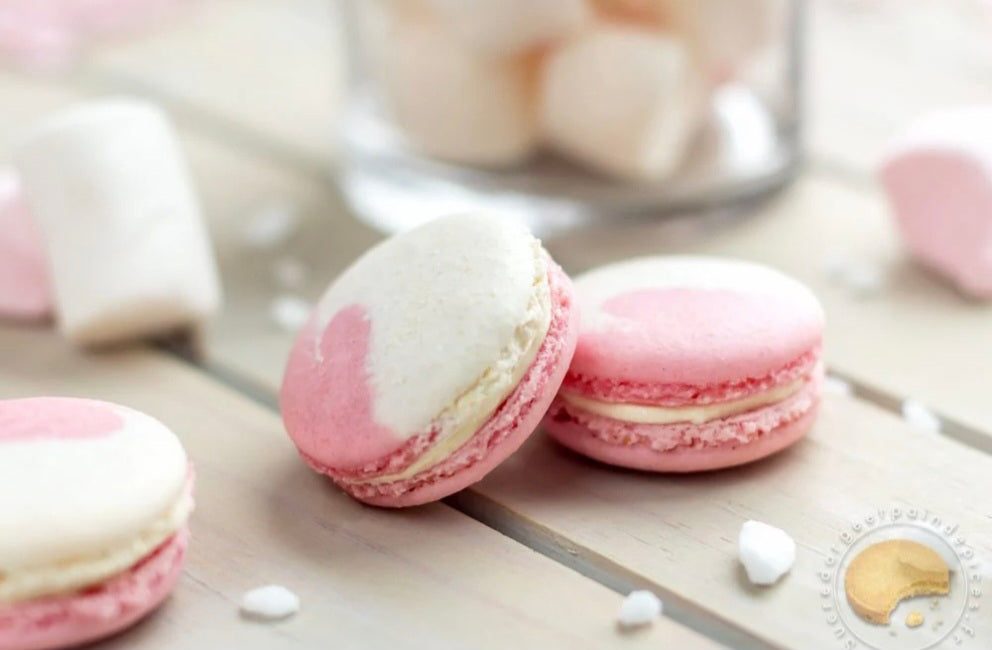 Jelly macaron guimauve