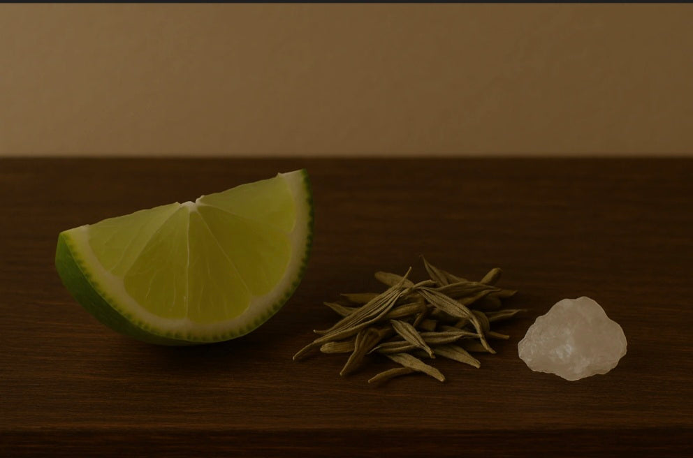 Thé et citron vert