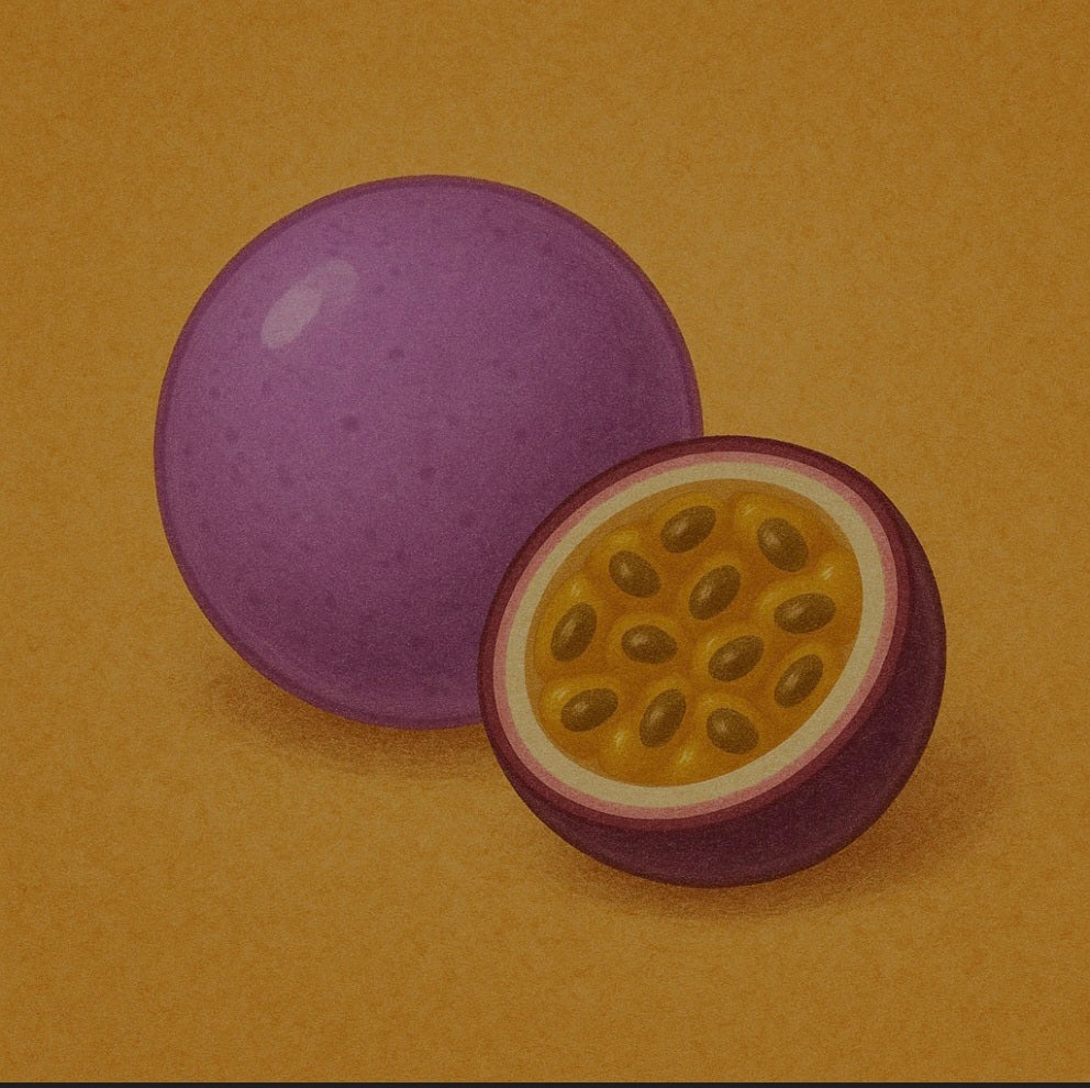 Bubble gum fruits de la passion