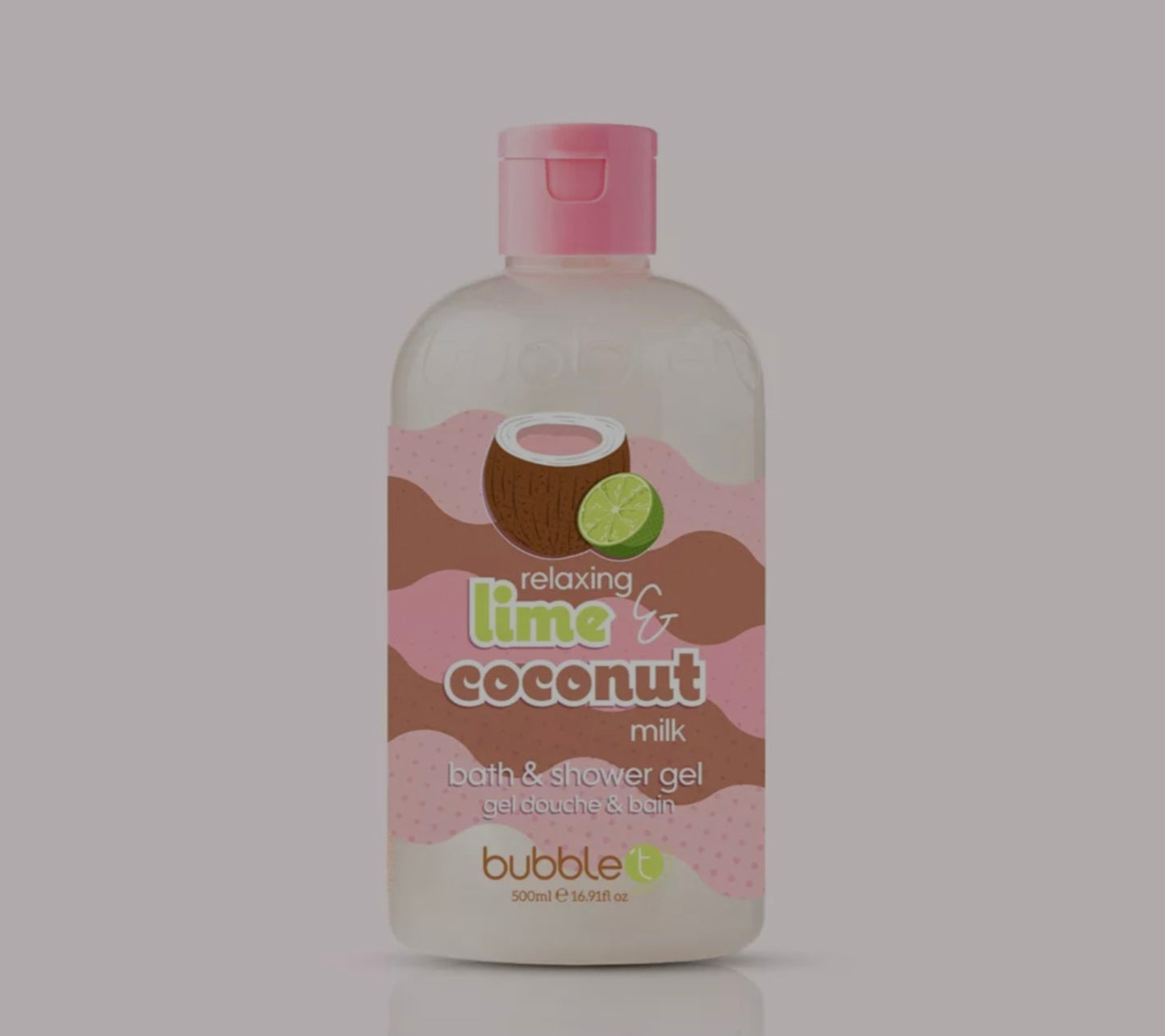 Gel douche smoothie citron vert et noix de coco (500 ml)