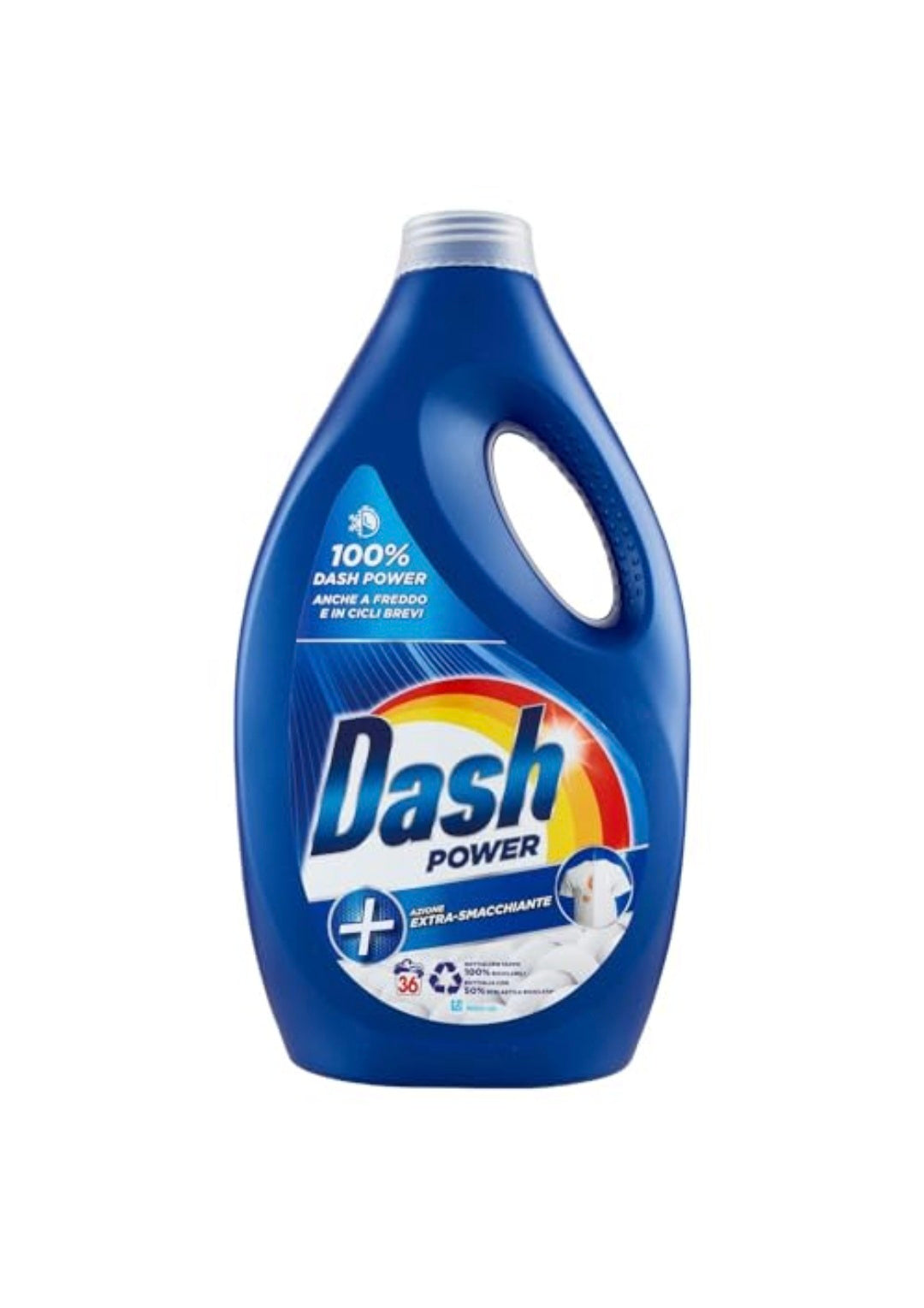 Lessive Dash (citron, marine, fleurs blanches, lavande, muguet, ambre, musc)