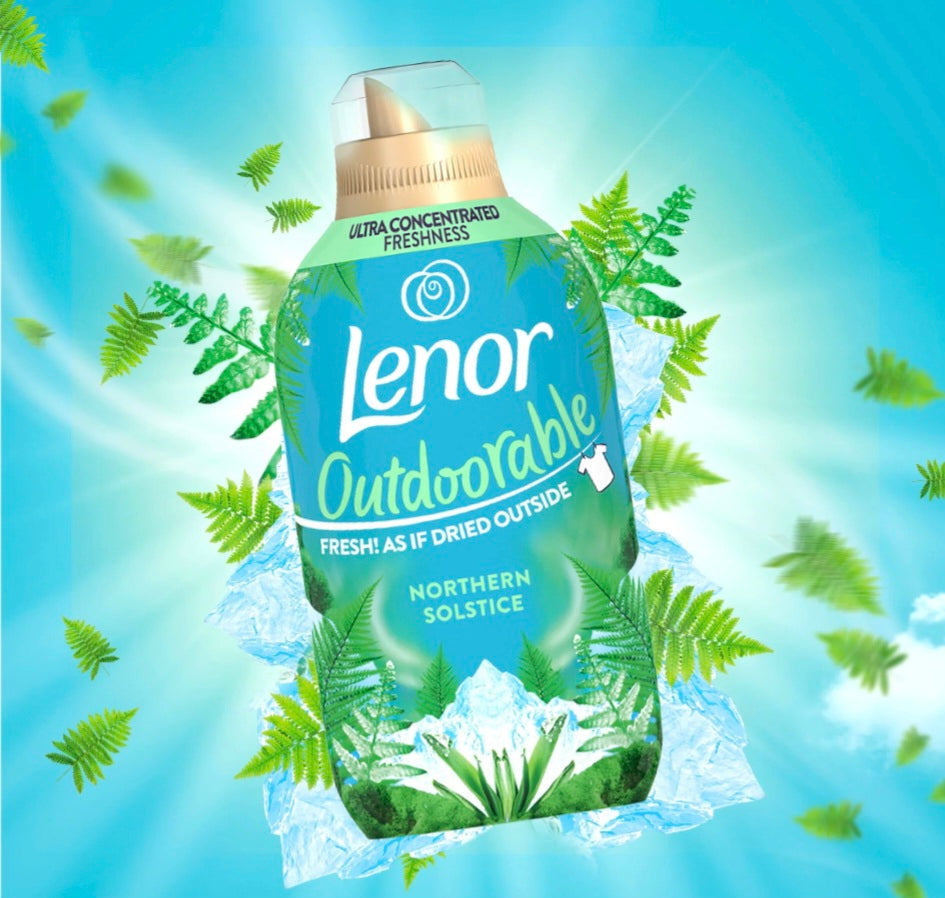 Lenor solstice (aldéhyde, pin, vanille)