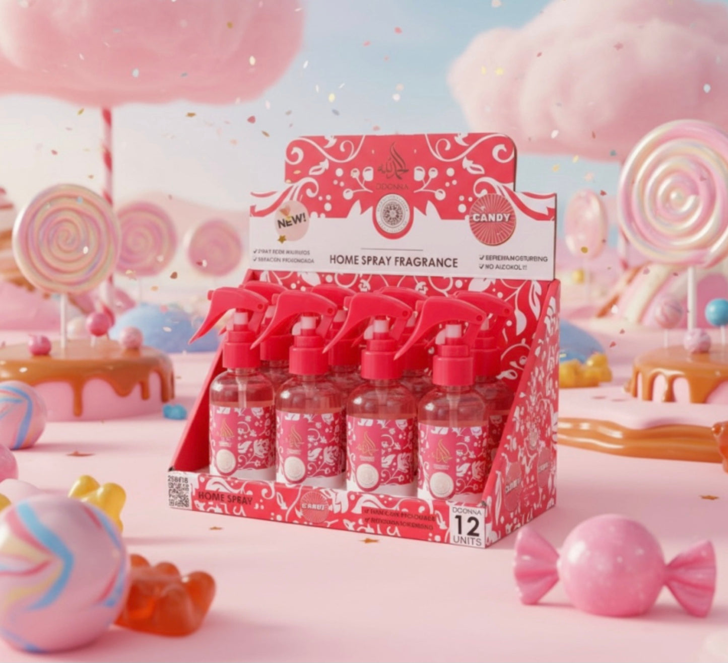 Spray désodorisant d'intérieur candy (inspiré YARA CANDY)