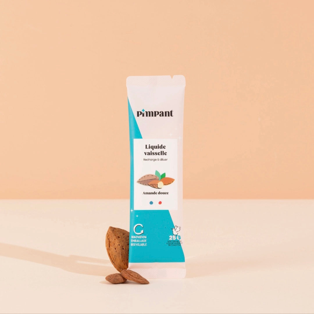 Stick recharge liquide vaisselle à l'amande
