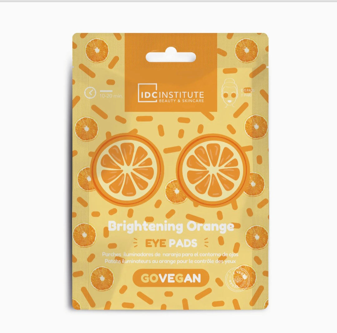 Patchs rafraîchissants pour les yeux à l'orange