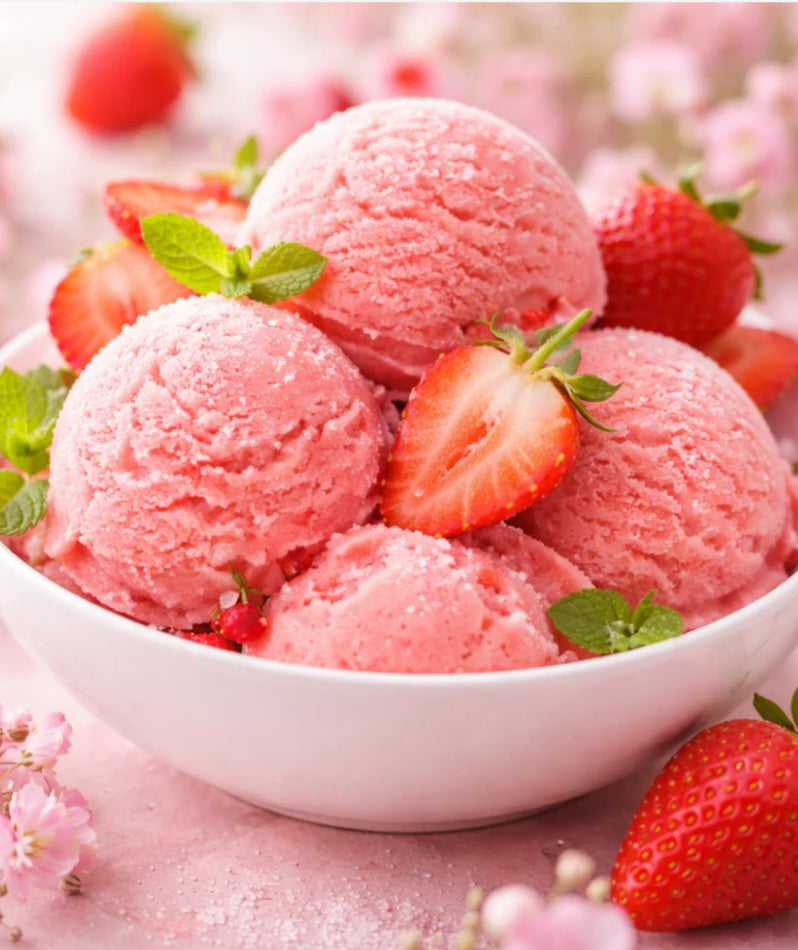Sorbet fraise