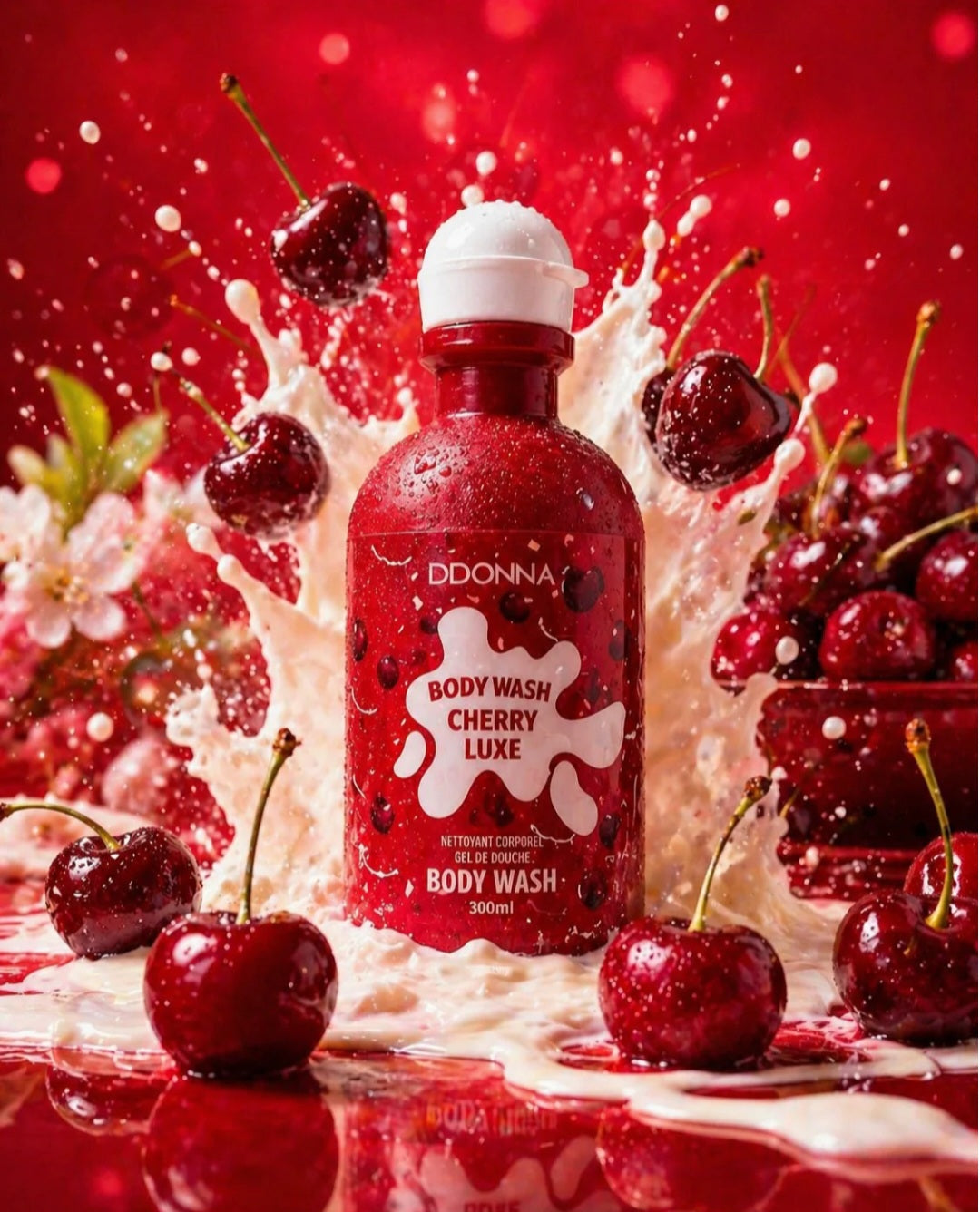 Gel douche D'Donna Cherry luxe