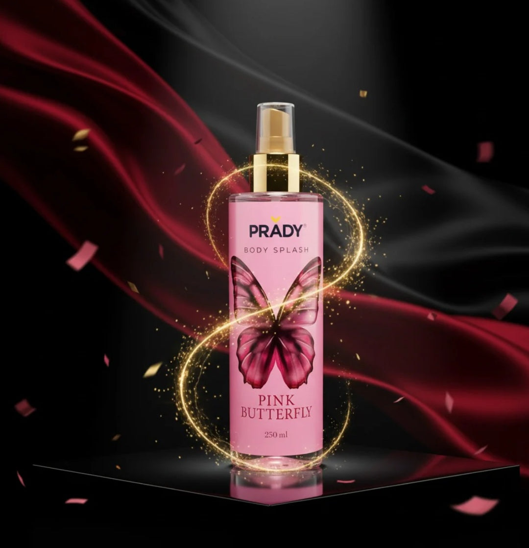 Brumes Pink butterfly (Fruit du dragon, pivoine rouge, frangipanier, patchouli, vanille)