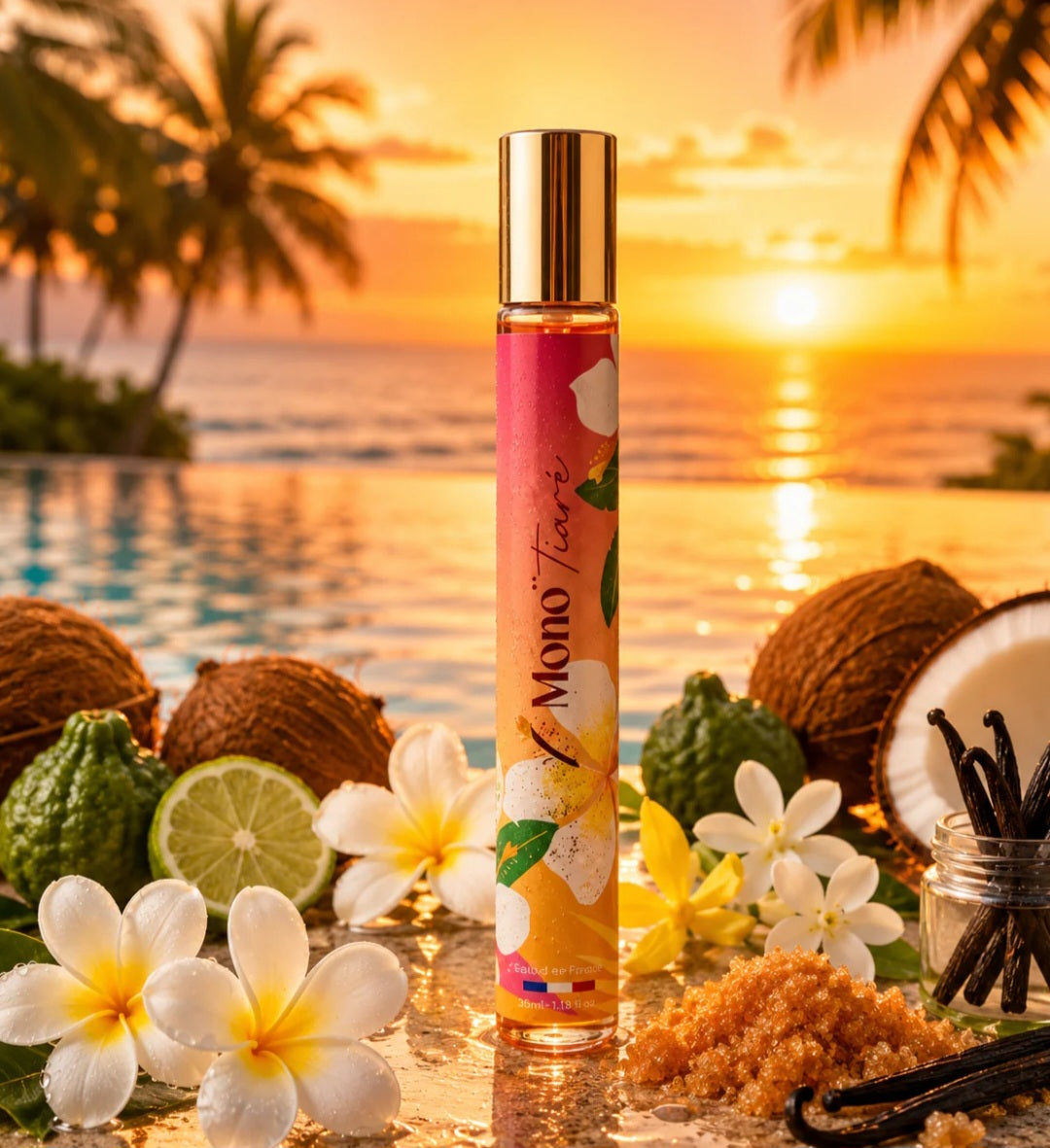 Eau de parfum monoï tiare