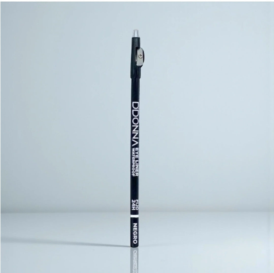 Crayon et eye line noir waterproof D'Donna taille crayon intégré