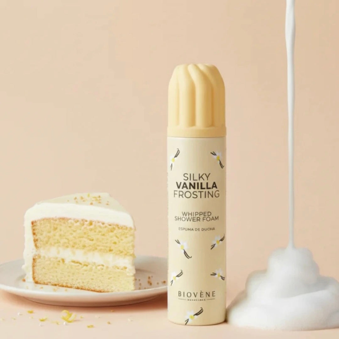 Mousse chantilly de douche Vanille