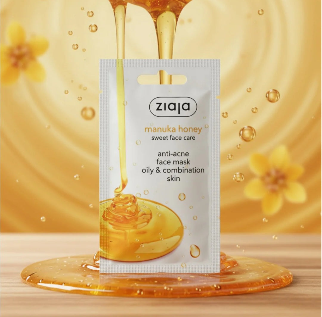 Masque Anti-Acné au Miel de Manuka