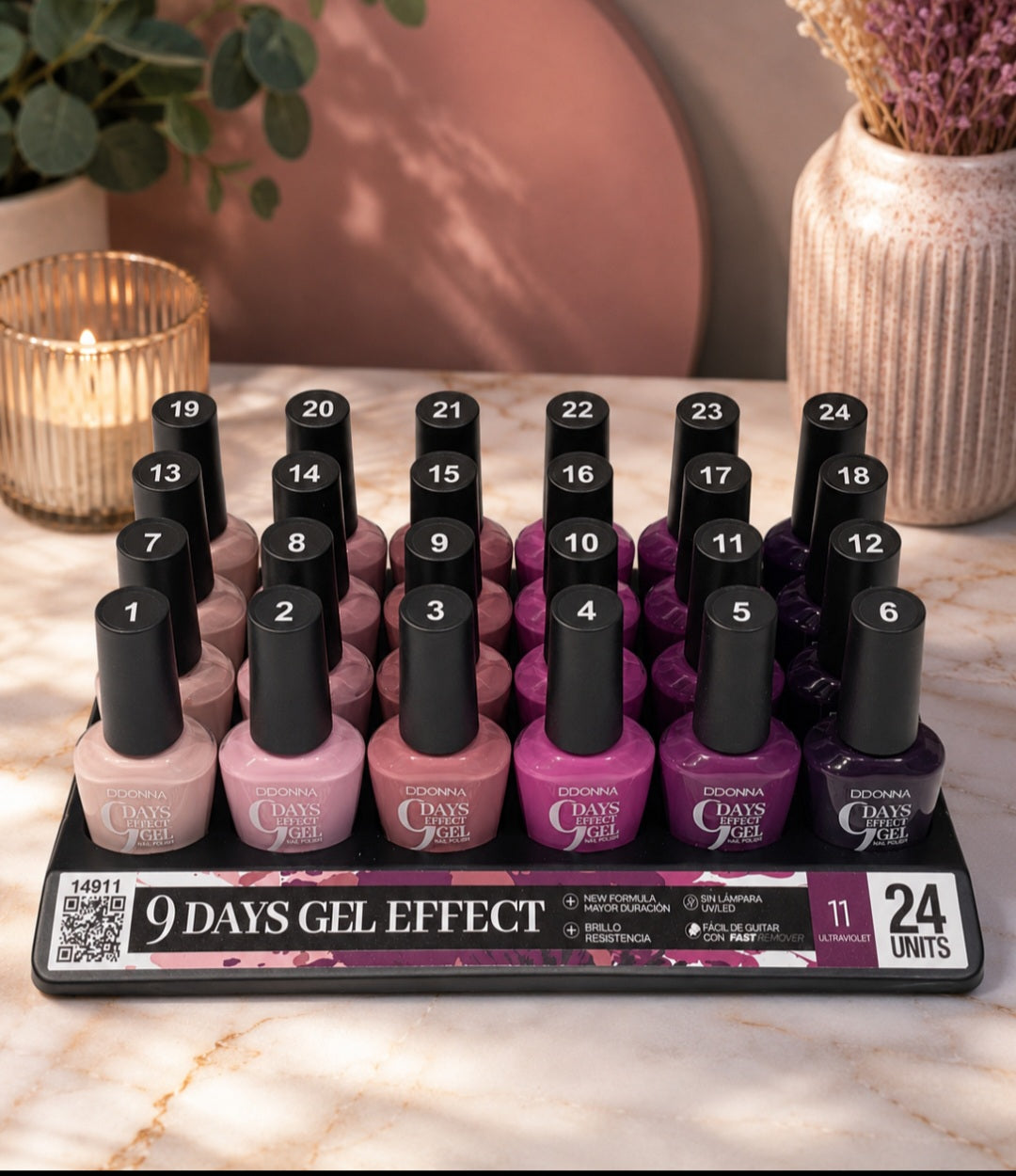 Vernis effet gel 9 jours sans lampe UV "Les intemporels"
