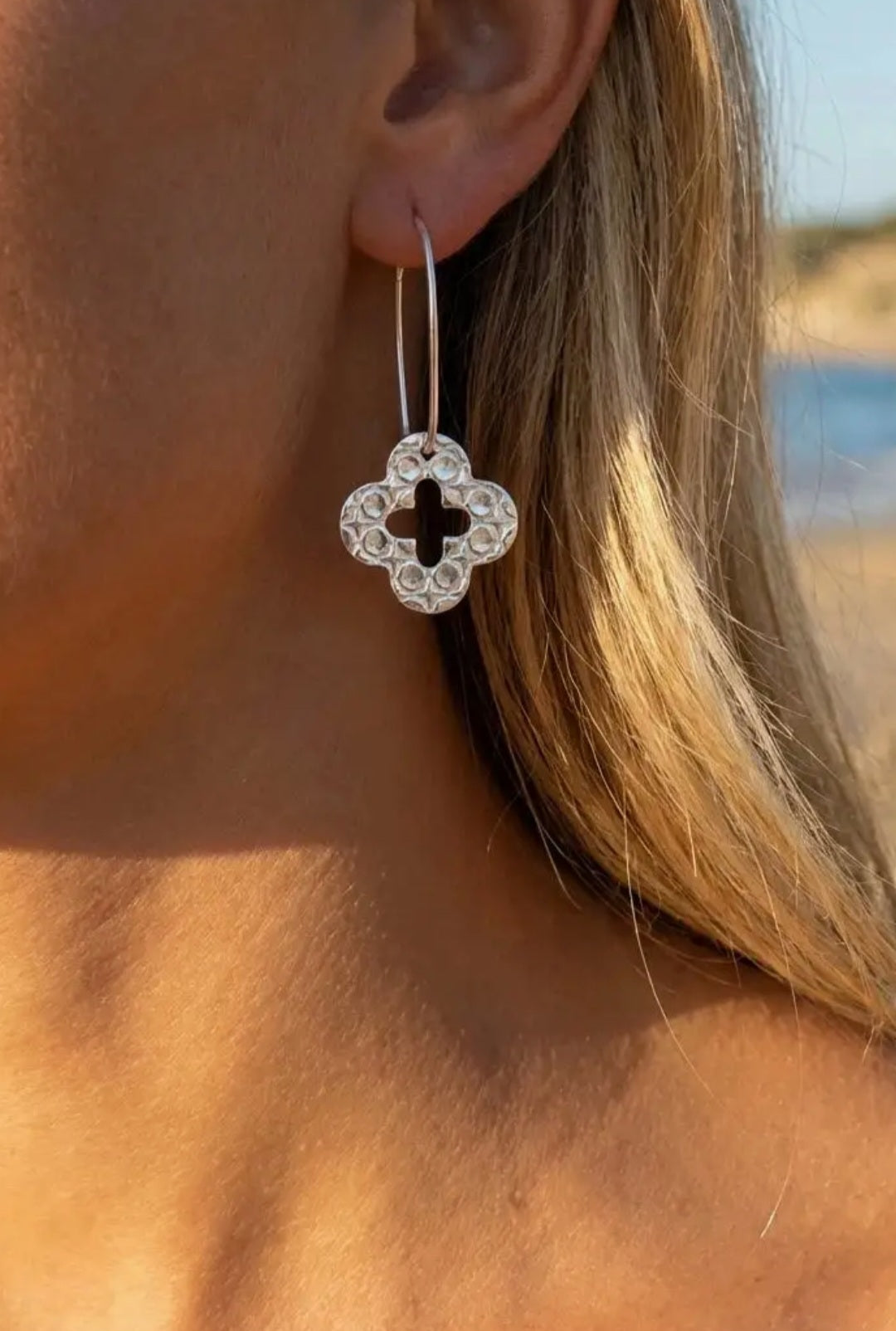 Boucles d'oreilles en acier inoxydable Réf 157