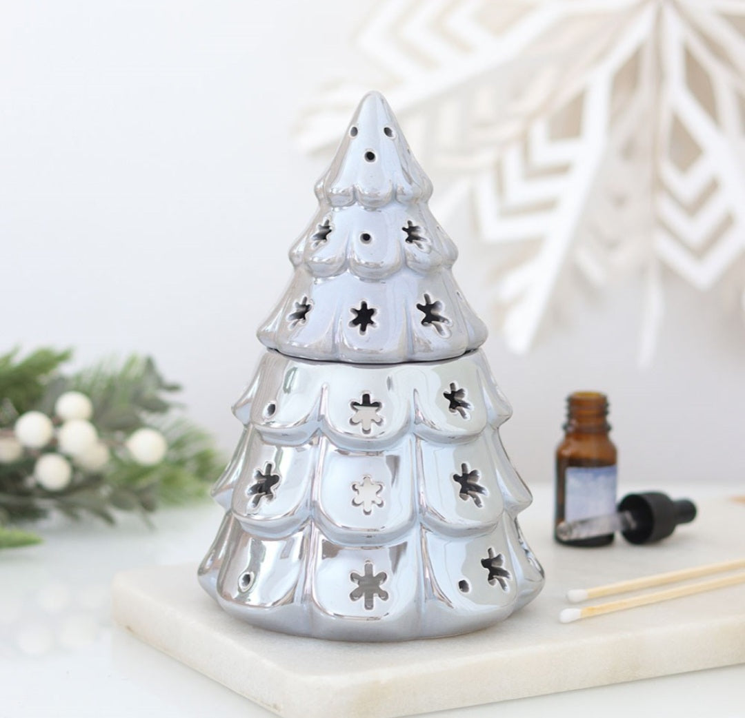 Brûleur Sapin argenté