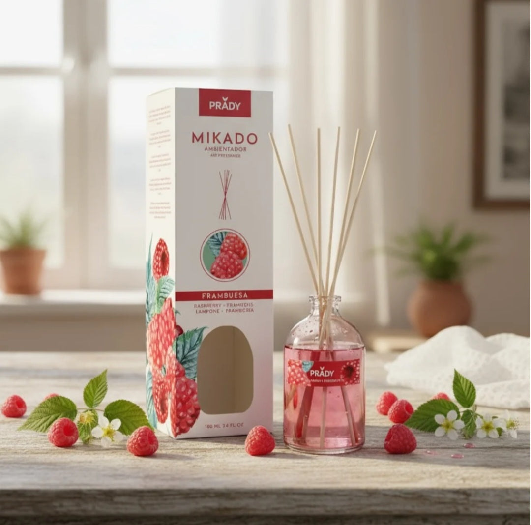 Diffuseur Mikado Framboise 100ml