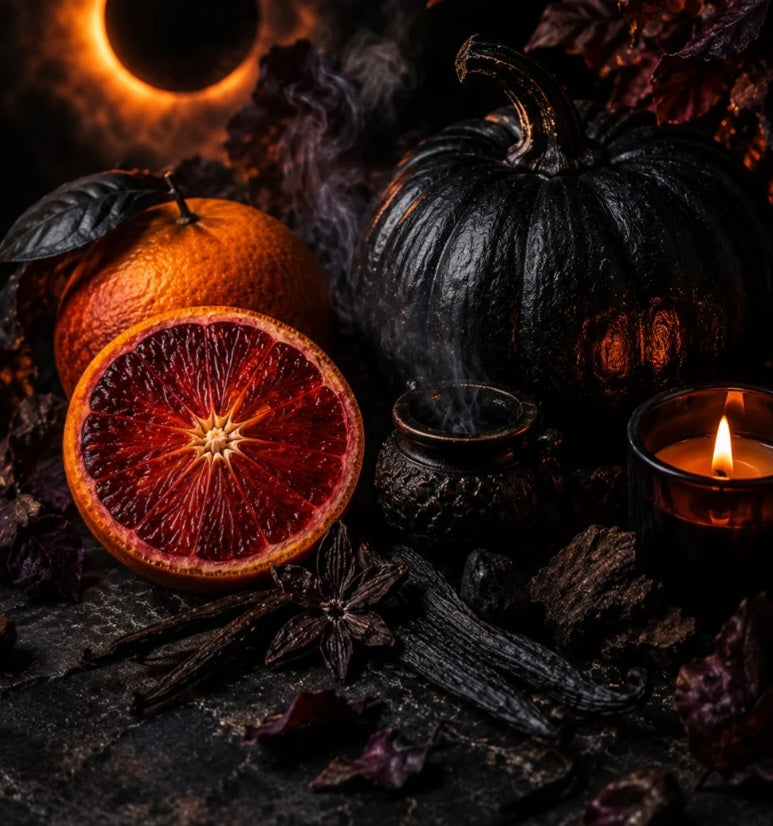 Jelly éclipse noire (orange sanguine, vanille noire)