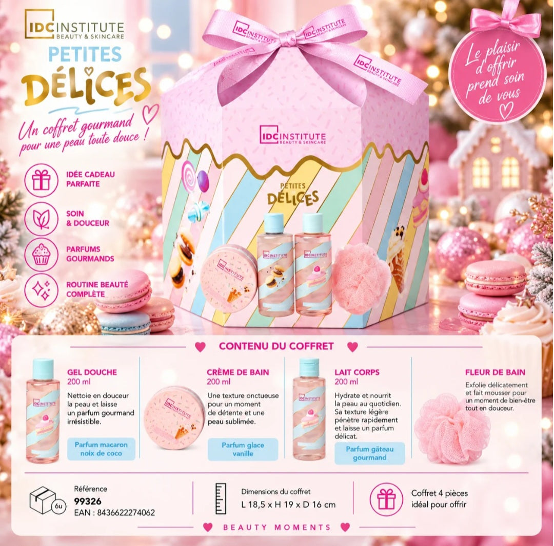 Coffret Petites Délices Complete Bath Set 4 PCS