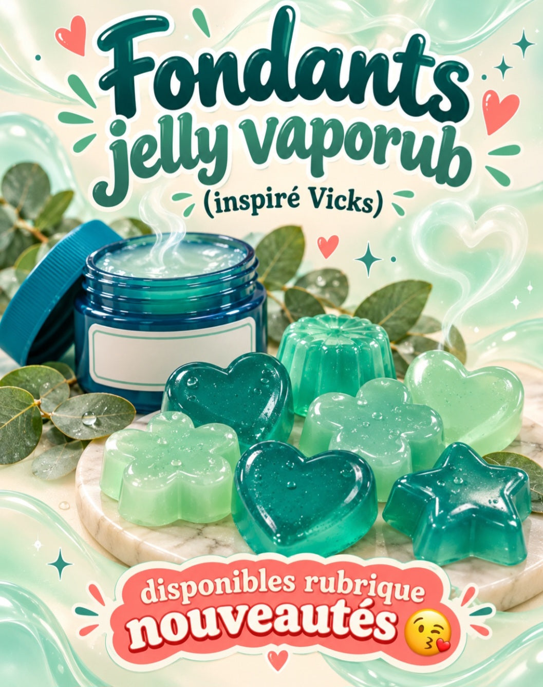 Jelly Vaporub (inspirés Vicks)