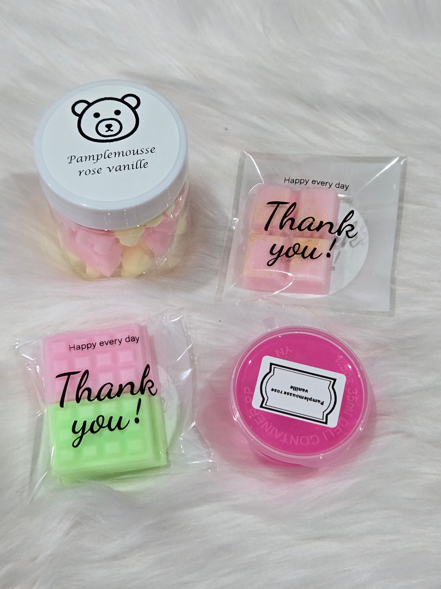 Pamplemousse rose vanille