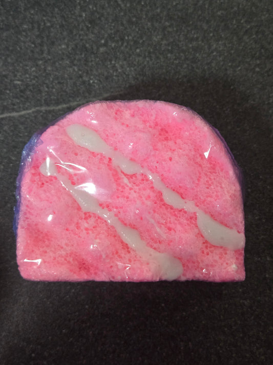 Demi éponge moussante