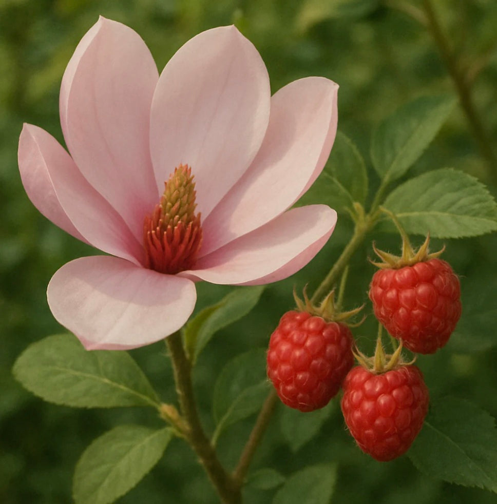 Magnolia framboise 💫