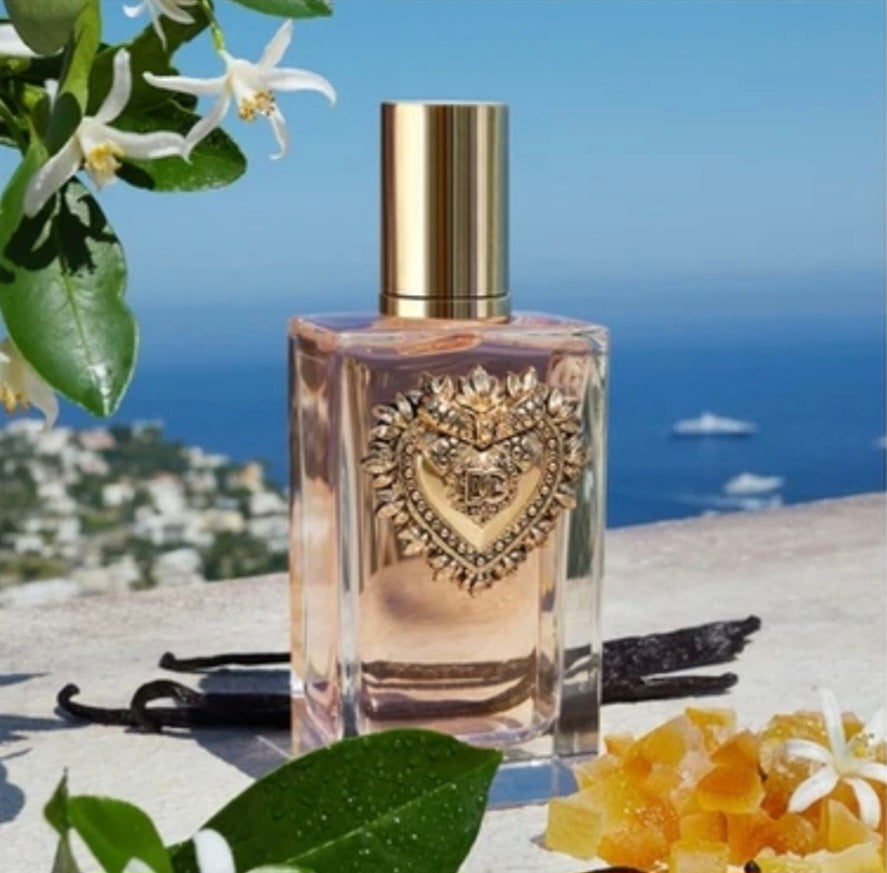 Dévotion (inspiré du parfum dévotion Dolce Gabbana)(Vanille, fleurs blanches, agrumes)