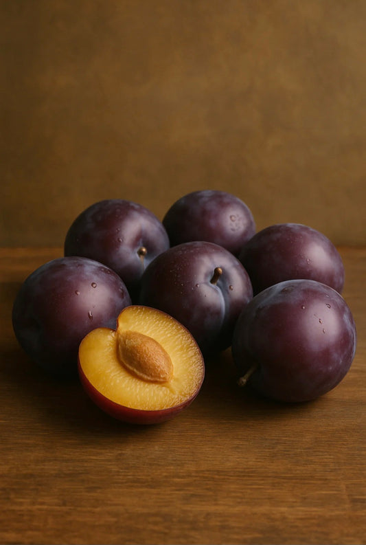 Prune givrée