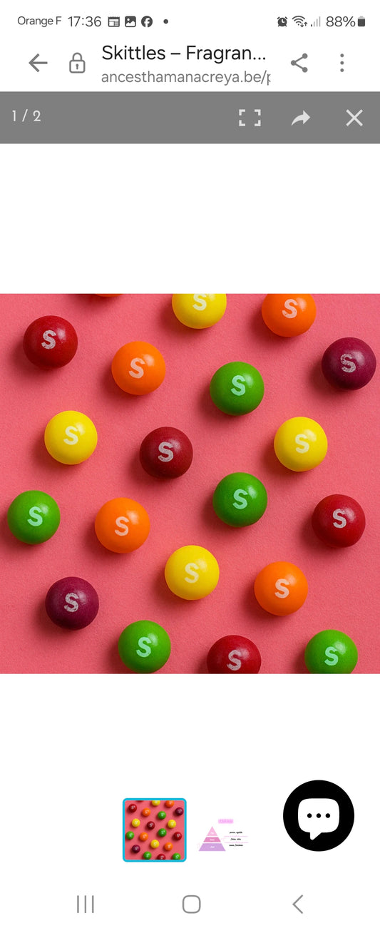 Multicolore (inspiré de Skittles)