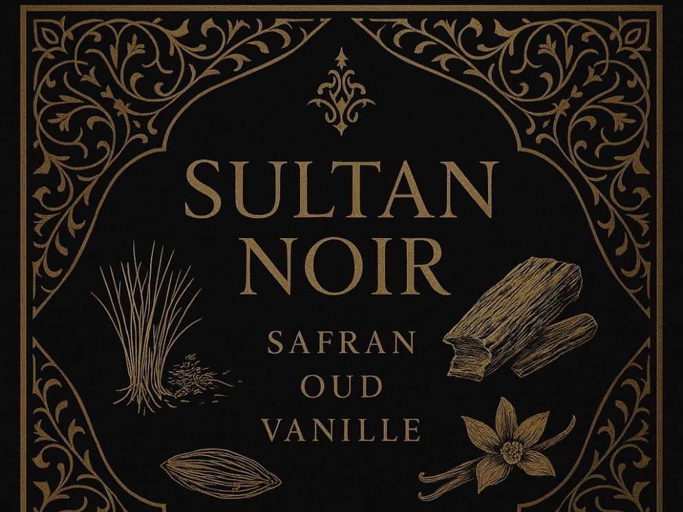 Sultan noire (safran oud vanille)