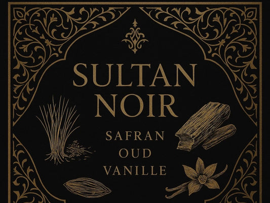 Sultan noire (safran oud vanille)