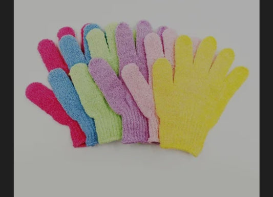 Les gants de douche