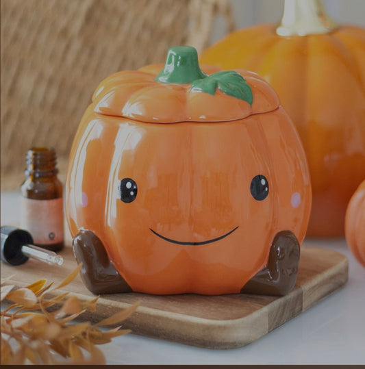 Brûleur citrouille souriante