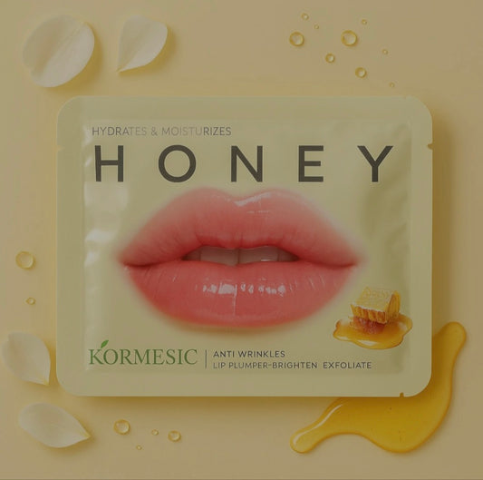 Masque lèvres au miel