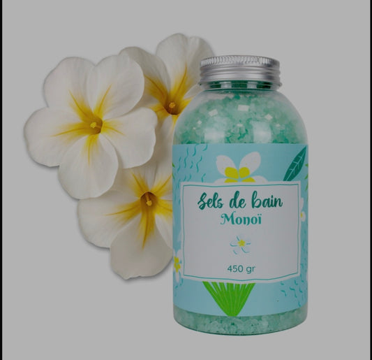 Sel de bains Monoï