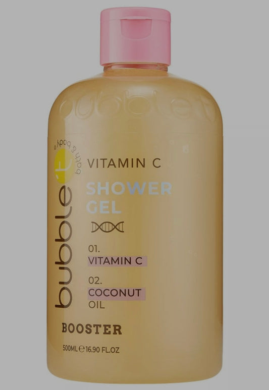 Gel douche bubble T vitamine C et huile de coco