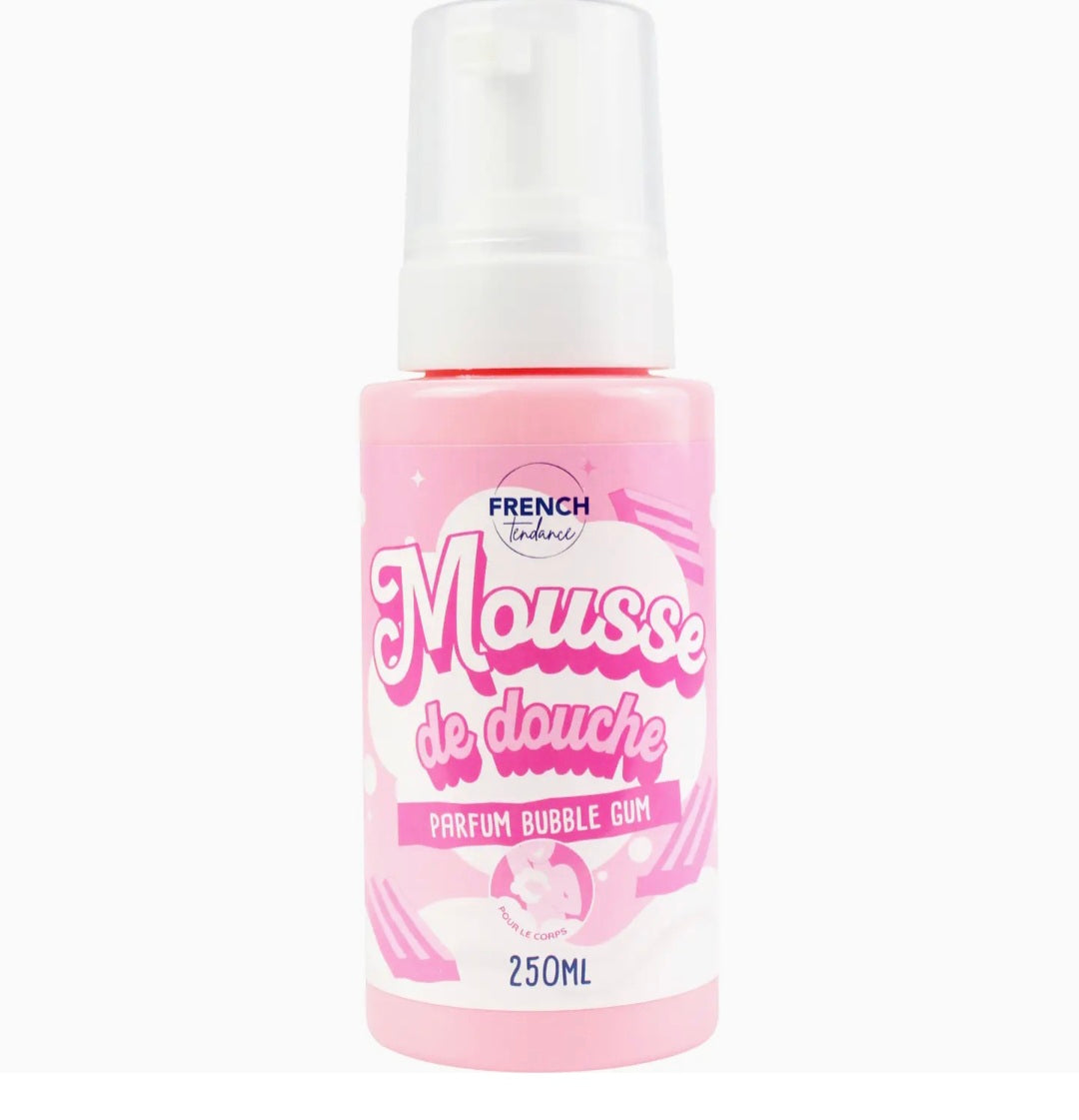 Mousse de douche bubble gum