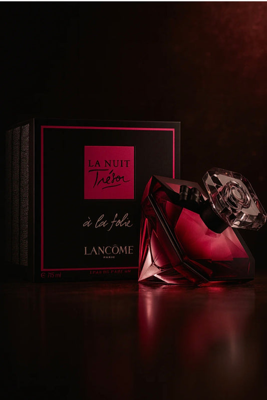Nuit trésor à la folie (inspiré LANCÔME) (Groseille, poire rose, bergamote, rose de damas, violette, pivoine, jasmin, vanille)