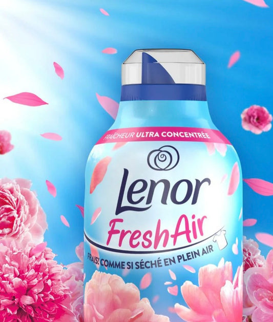 Lenor air frais (rose, violette, muguet, amande douce, musc)