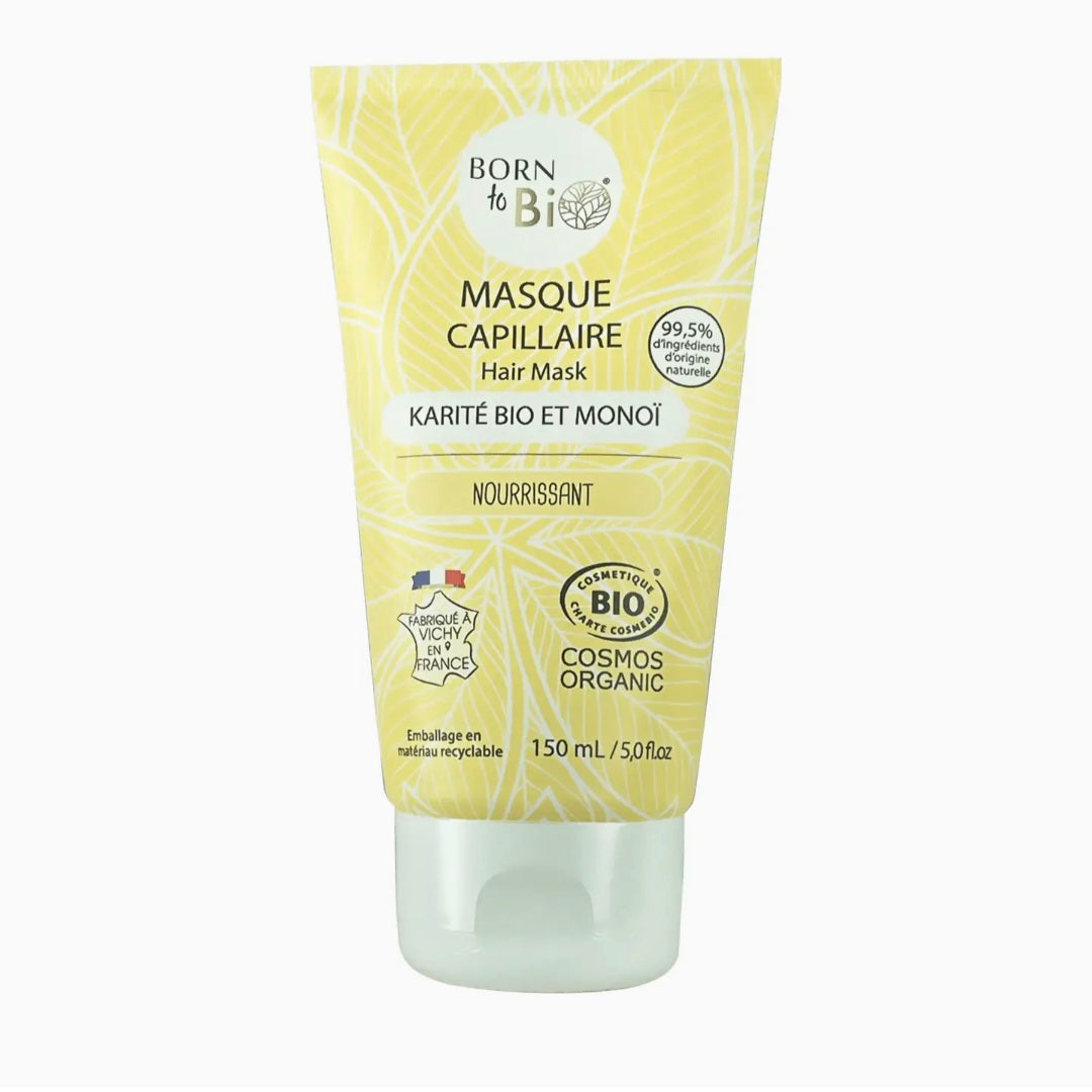 Masque capillaire Born to Bio karité Monoï