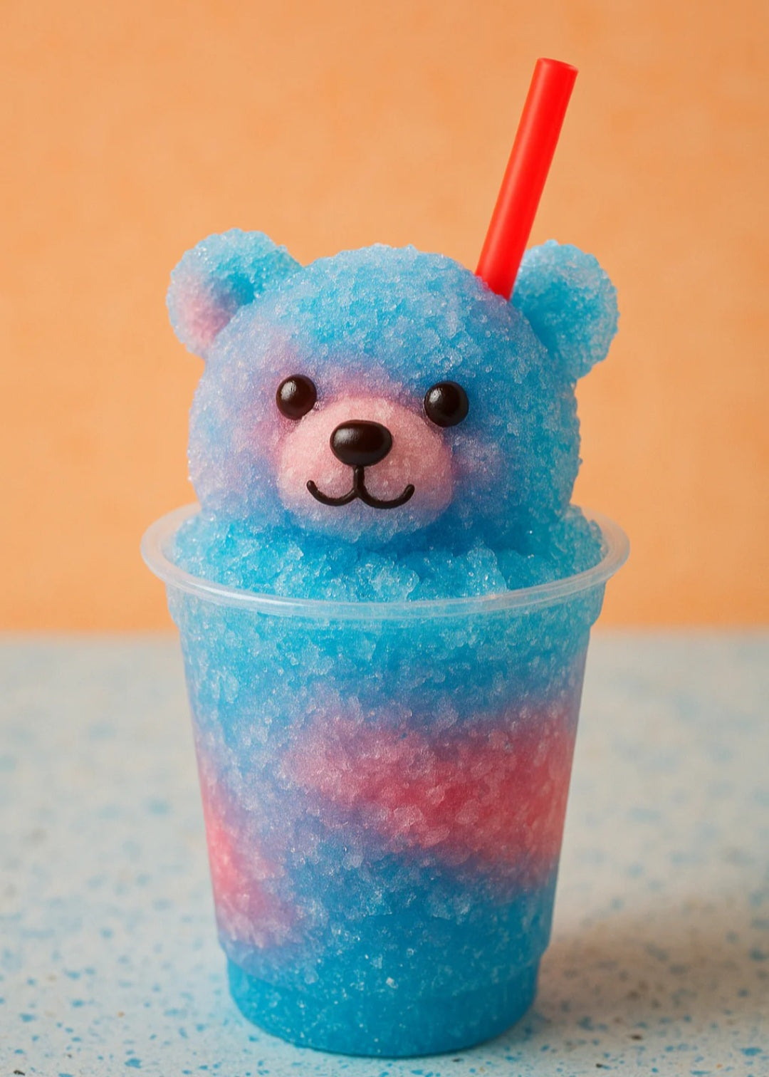 Ourson slushie (Mangue, citron, mandarine, orange, pamplemousse)