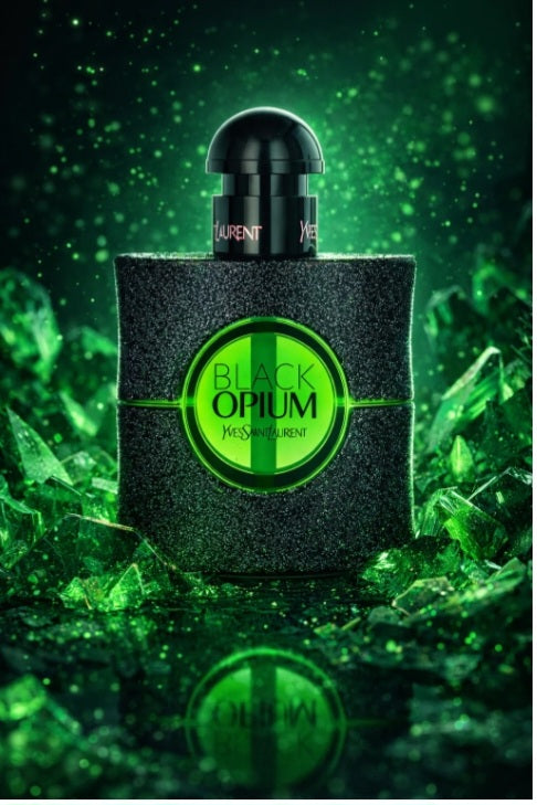 Black opium illicit green (Poire, mandarine, fleur d'oranger, jasmin)