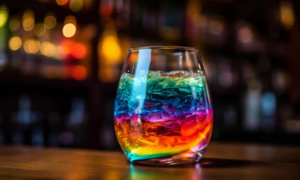 Cocktail nébuleux (Fruits du dragon, coco, citron vert)