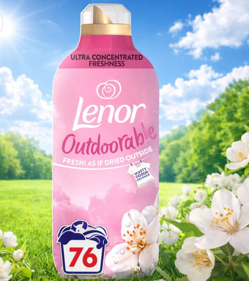 Lenor dreamy jasmin (Mandarine, coriandre, baies rouges, jasmin, miel)